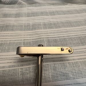 Tie Clip Tie Bar Clasp Gold Tone L#72 Swank
